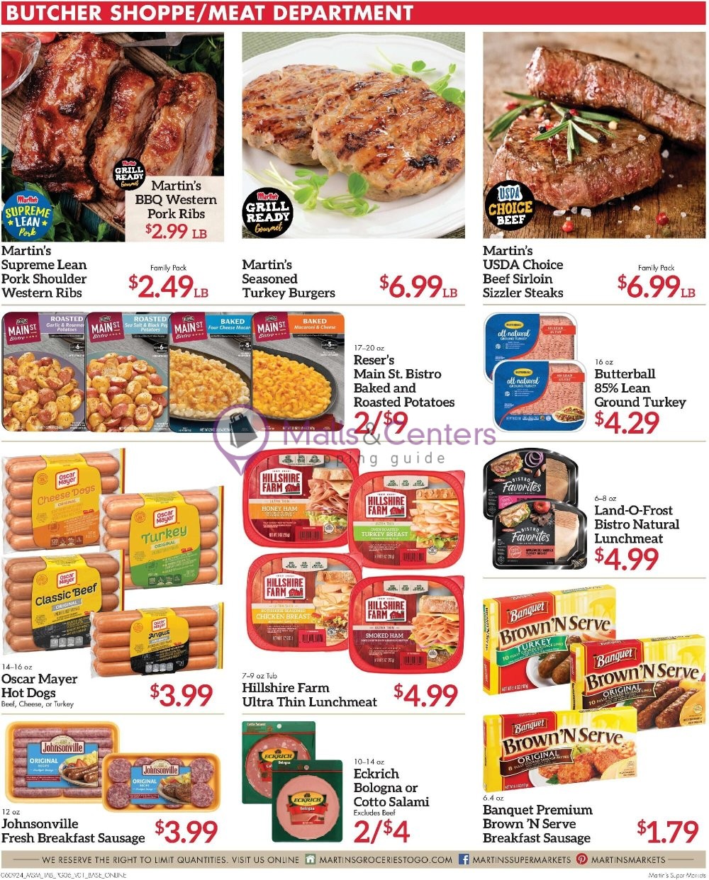 Weekly ad for Martin's Supermarket valid: 06/09/2024 - 06/15/2024, page 6