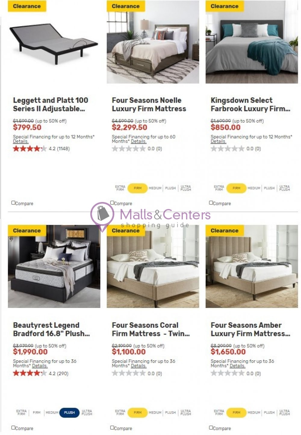 Mattress Firm Weekly Ad sales & flyers specials MallsCenters