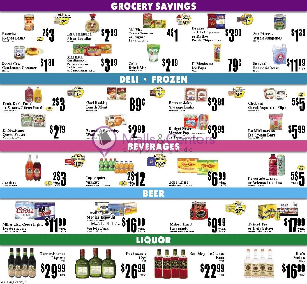 Weekly ad for Maxi Foods Markets valid: 06/19/2024 - 06/25/2024, page 2