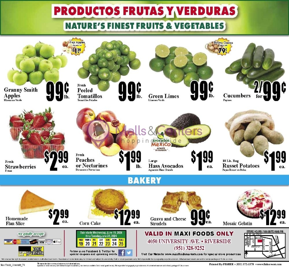 Weekly ad for Maxi Foods Markets valid: 06/19/2024 - 06/25/2024, page 4