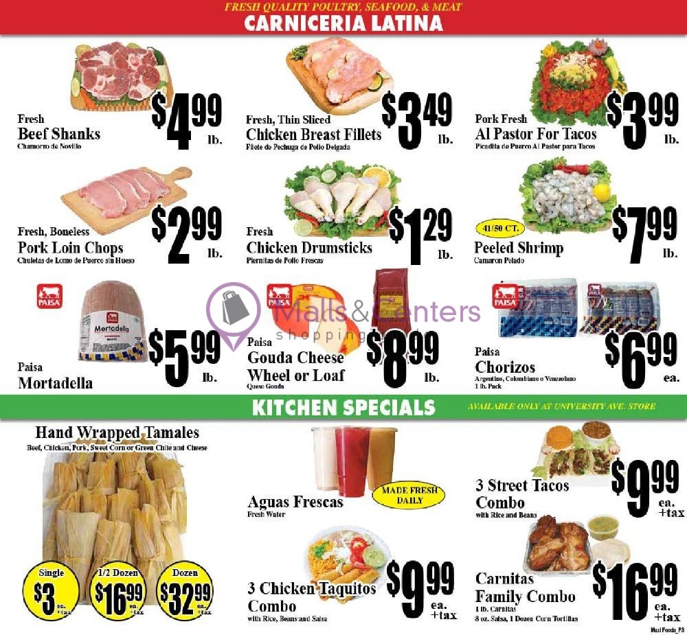 Weekly ad for Maxi Foods Markets valid: 08/14/2026 - 08/16/2026, page 3