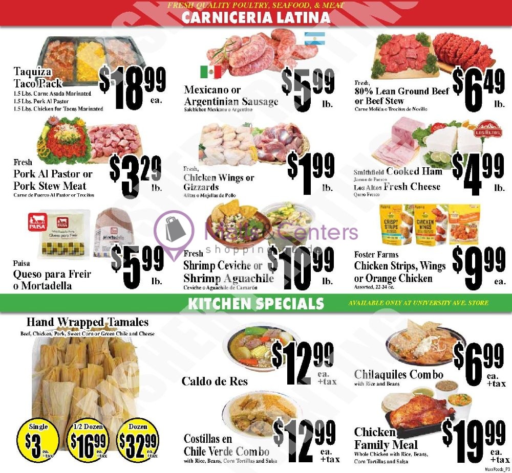 Weekly ad for Maxi Foods Markets valid: 06/10/2026 - 06/10/2026, page 3