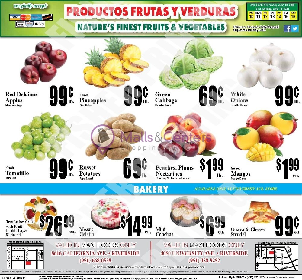 Weekly ad for Maxi Foods Markets valid: 06/10/2026 - 06/10/2026, page 4