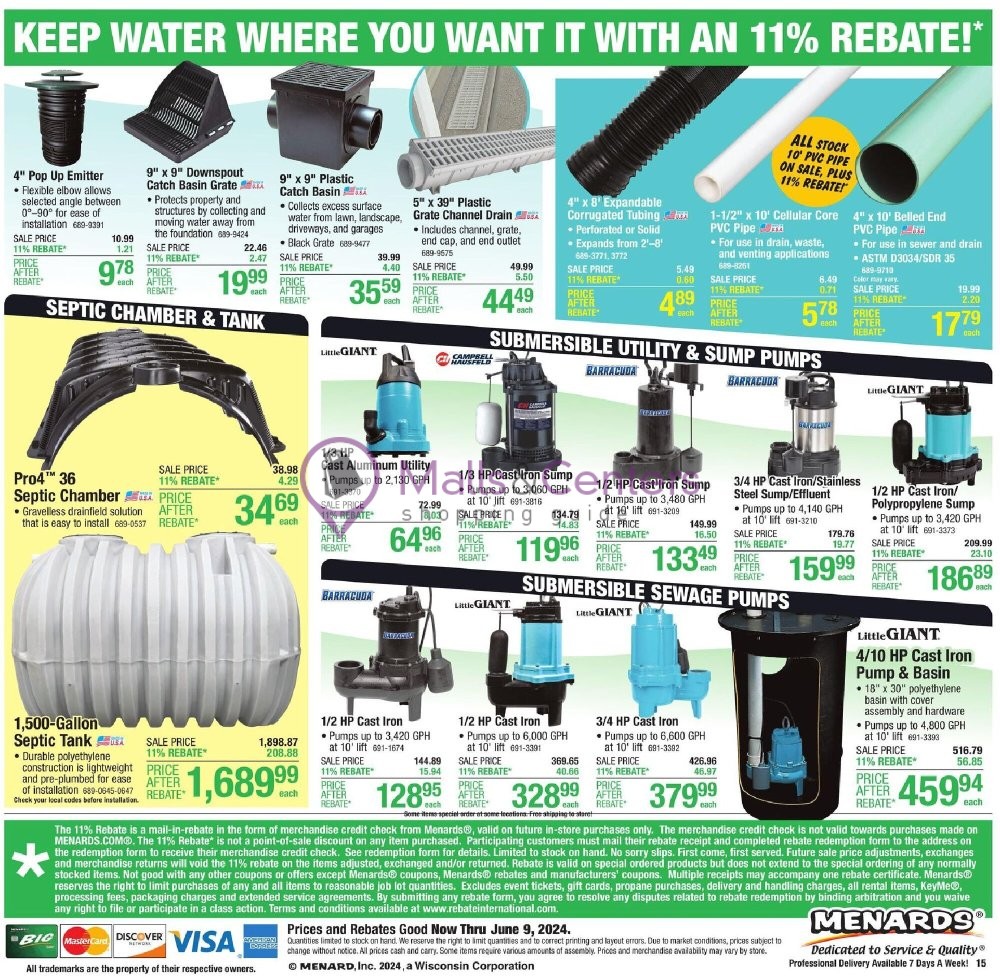 Weekly ad for Menards valid: 05/30/2024 - 06/09/2024, page 26