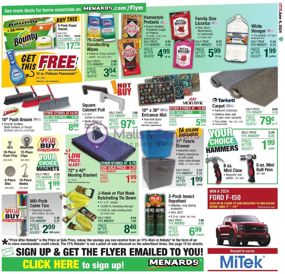 Weekly ad for Menards valid: 05/30/2024 - 06/09/2024, page 27