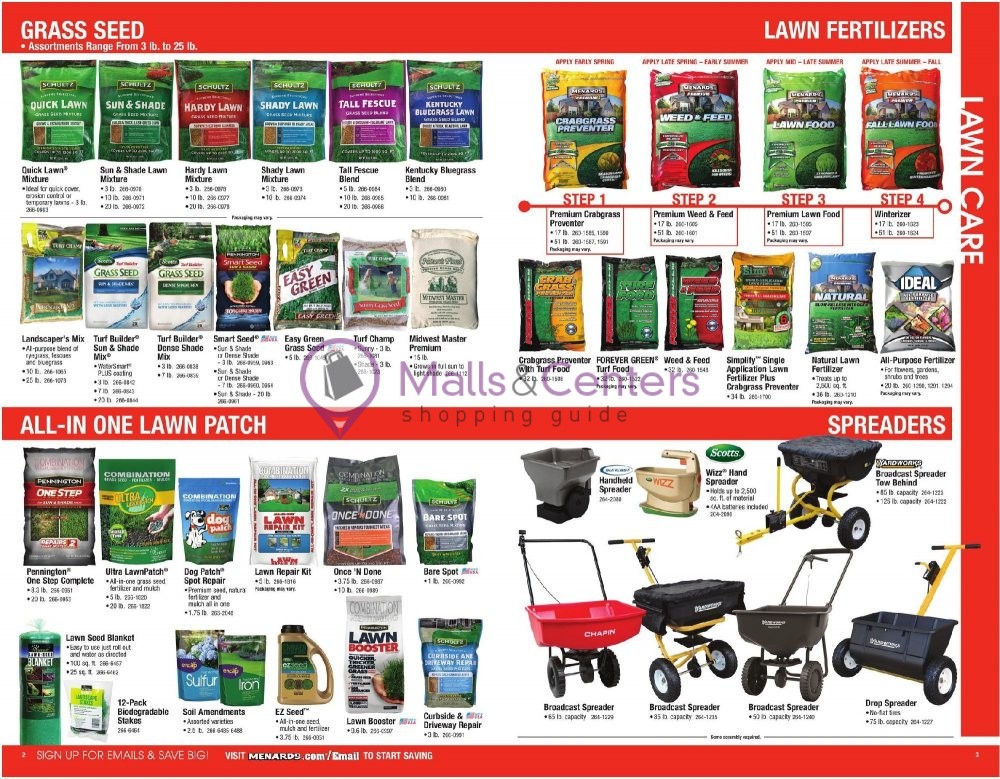 Menards Weekly ad valid from 03/22/2020 to 12/31/2020 MallsCenters