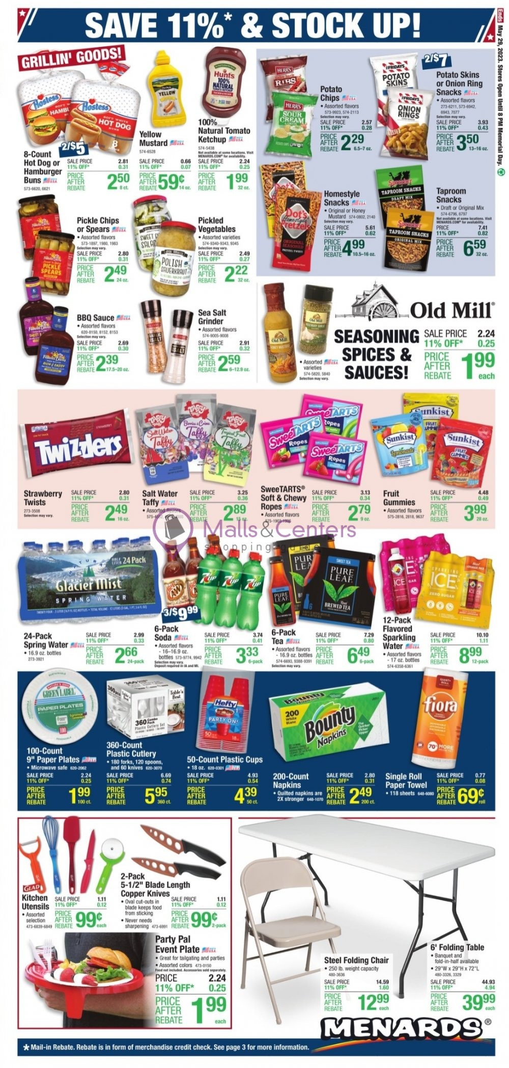 Menards Weekly ad valid from 05/17/2023 to 05/29/2023 MallsCenters