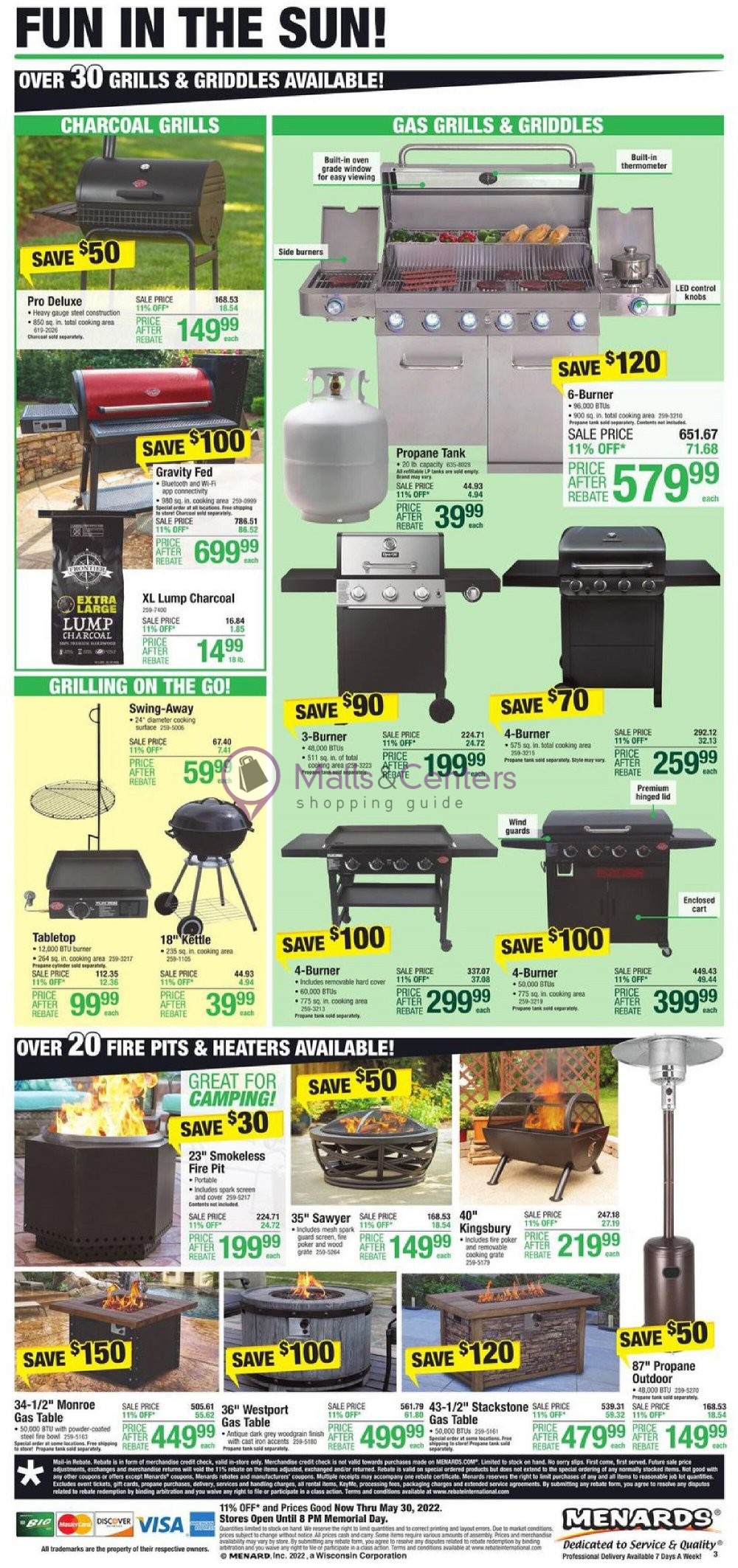 Menards Weekly ad valid from 05/18/2022 to 05/30/2022 MallsCenters