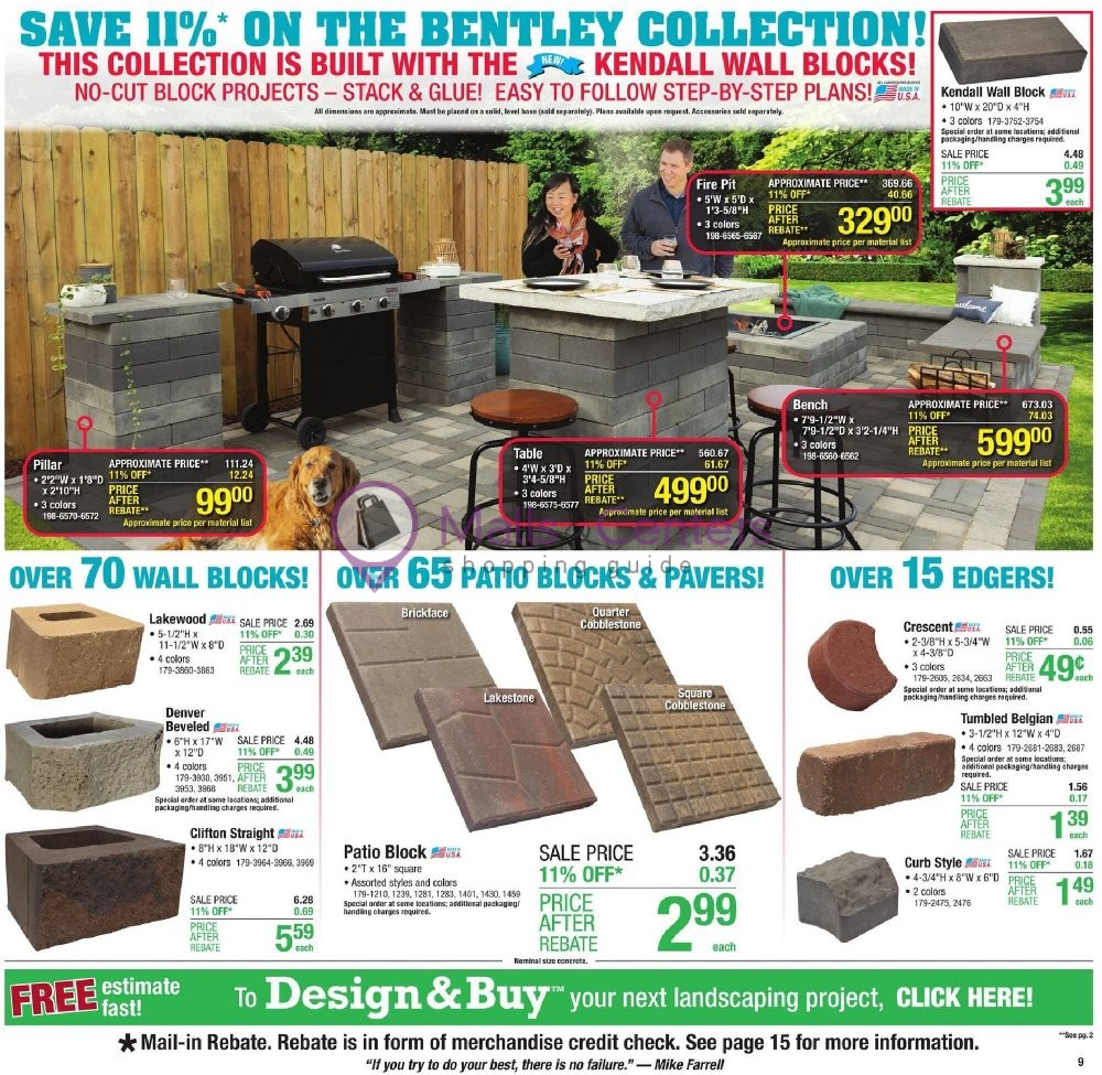 Menards Weekly Ad sales & flyers specials MallsCenters