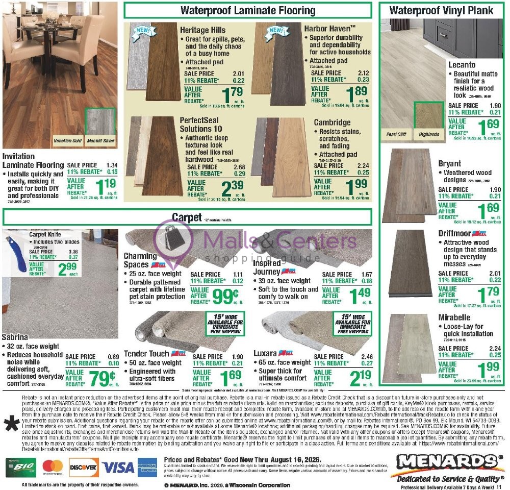 Weekly ad for Menards valid: 08/05/2026 - 08/17/2026, page 18