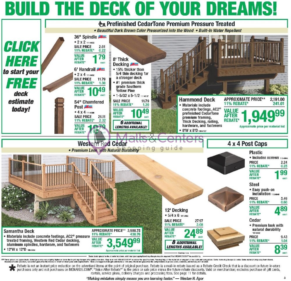 Weekly ad for Menards valid: 08/05/2026 - 08/17/2026, page 9