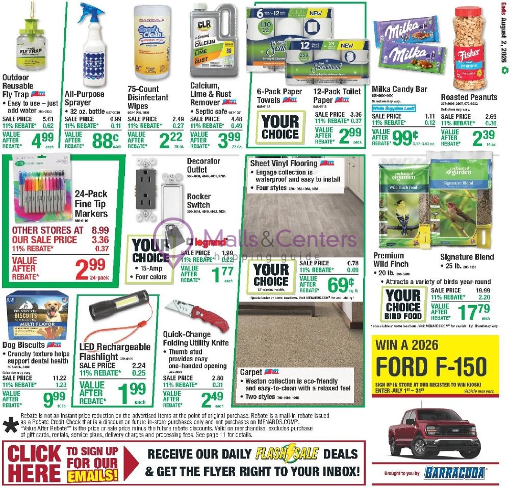 Weekly ad for Menards valid: 07/22/2026 - 08/03/2026, page 19