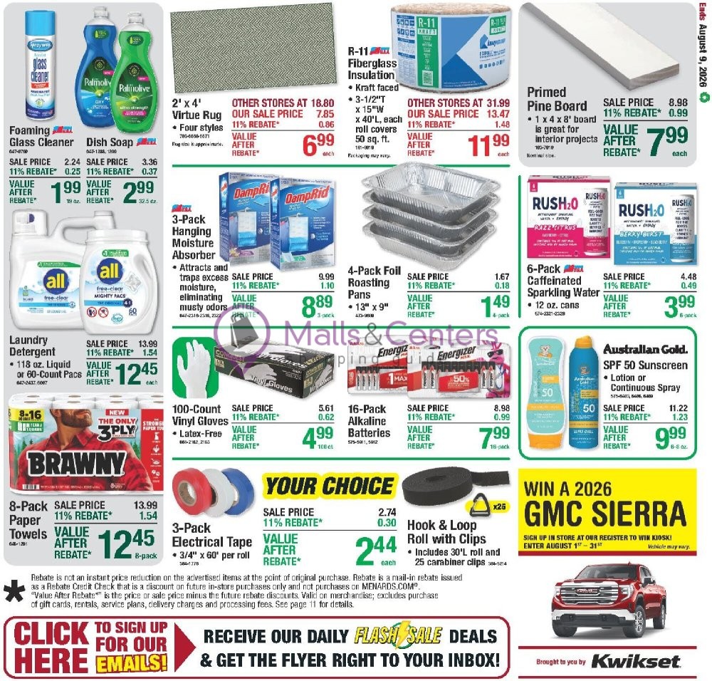 Weekly ad for Menards valid: 07/29/2026 - 08/10/2026, page 19