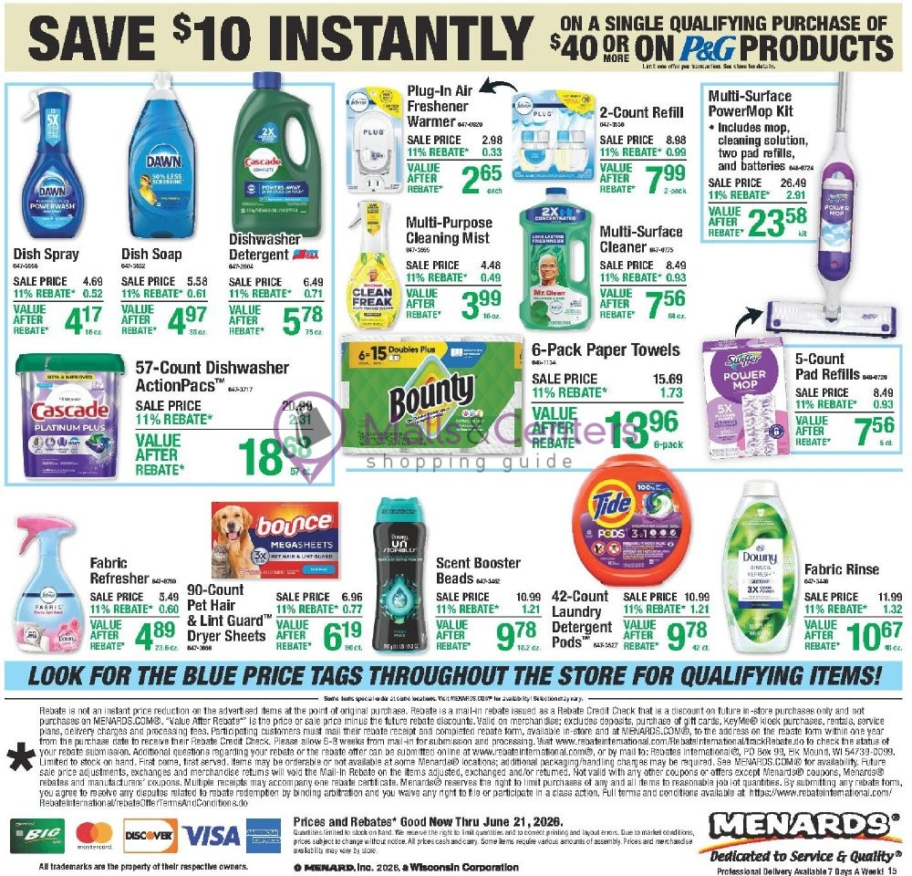 Weekly ad for Menards valid: 06/10/2026 - 06/21/2026, page 22