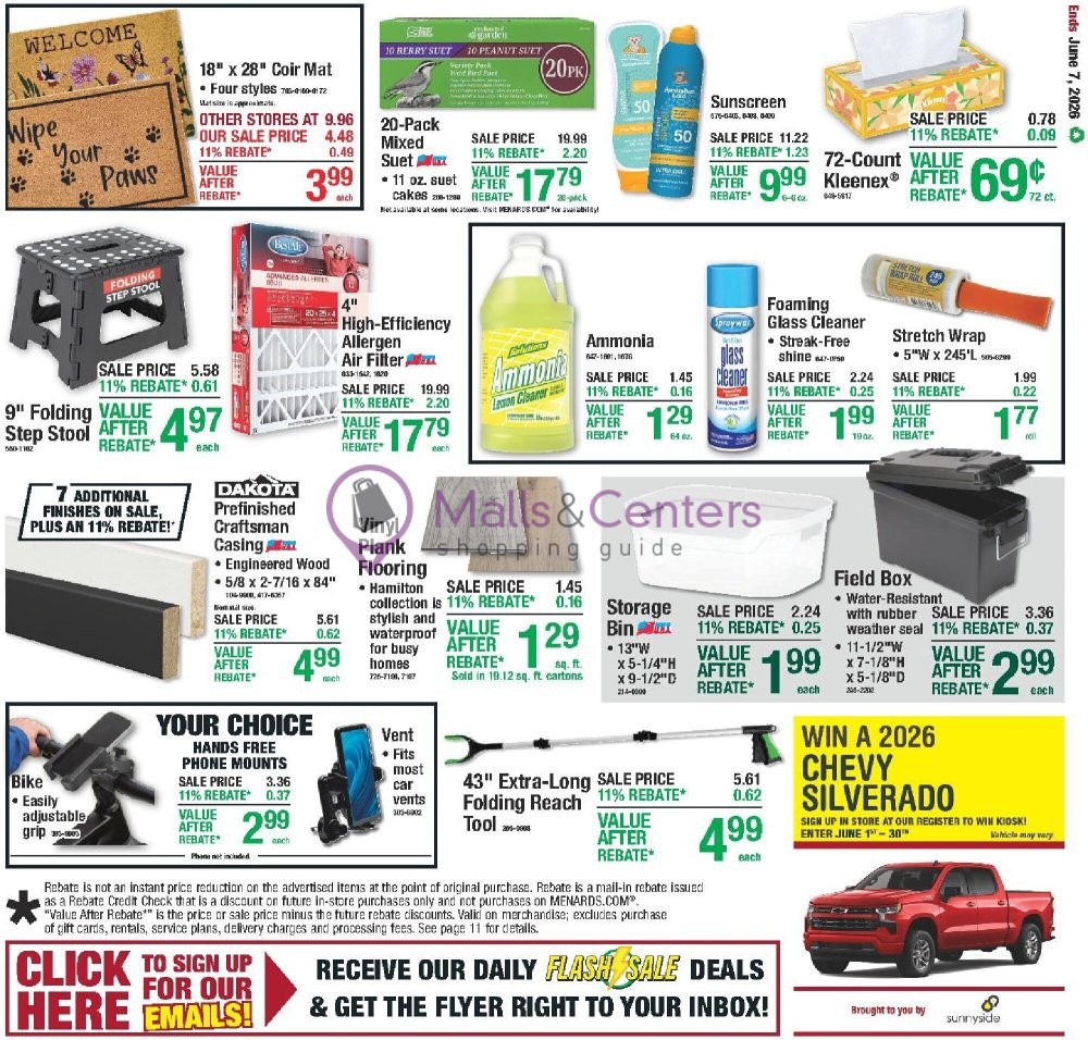 Weekly ad for Menards valid: 05/27/2026 - 06/07/2026, page 21