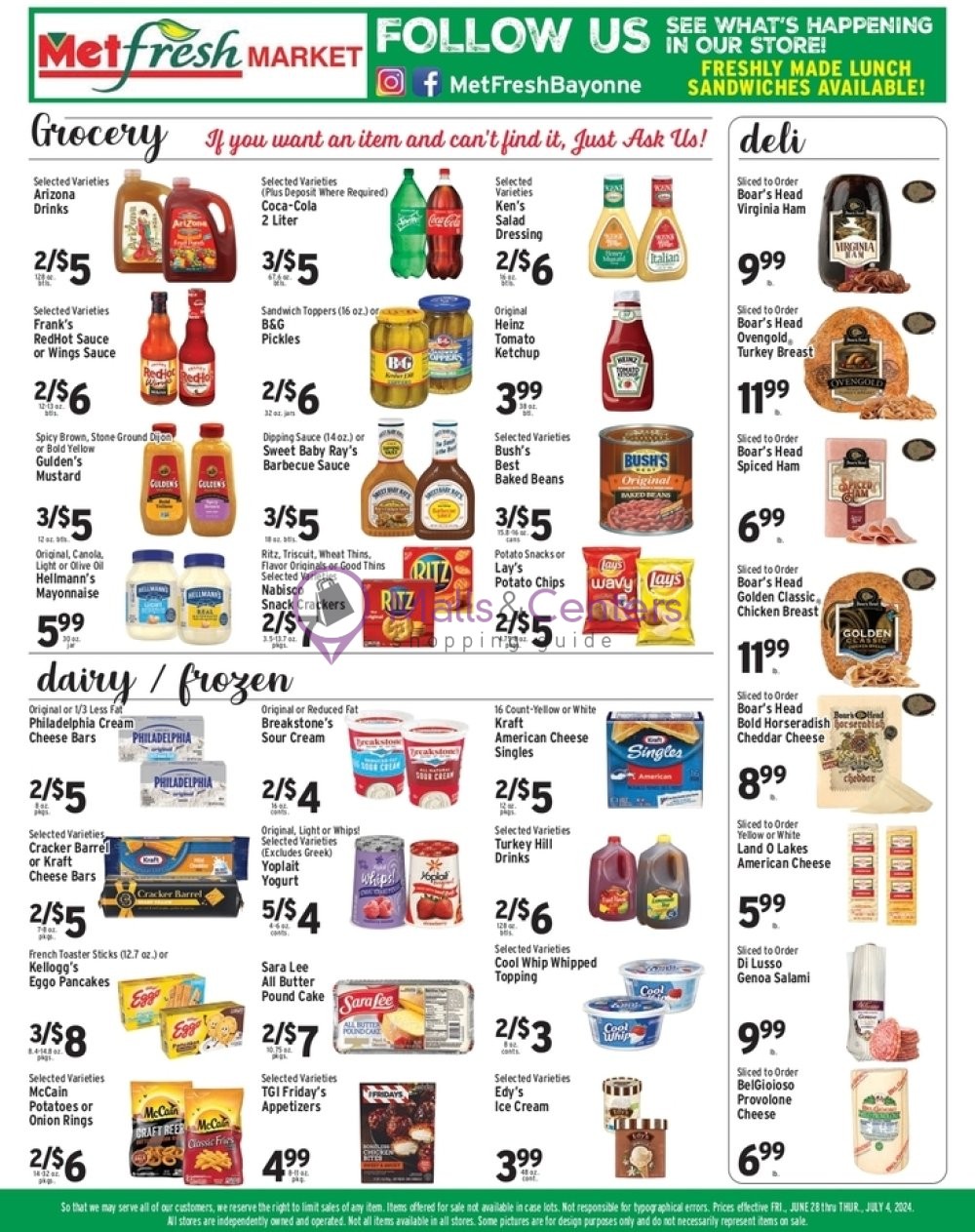 Weekly ad for Met Foodmarkets valid: 06/28/2024 - 07/04/2024, page 2