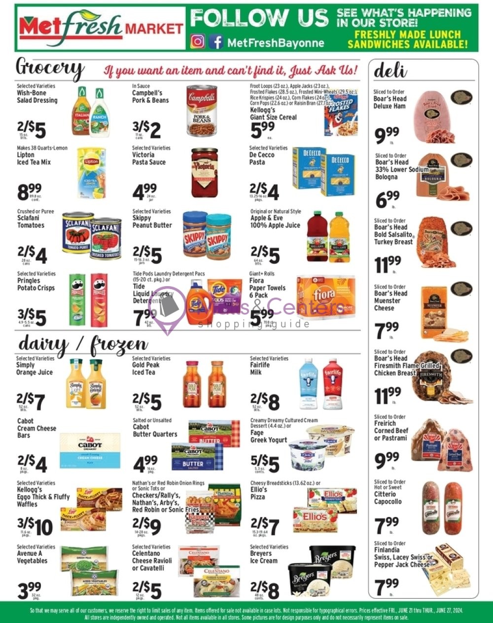 Weekly ad for Met Foodmarkets valid: 06/21/2024 - 06/27/2024, page 2