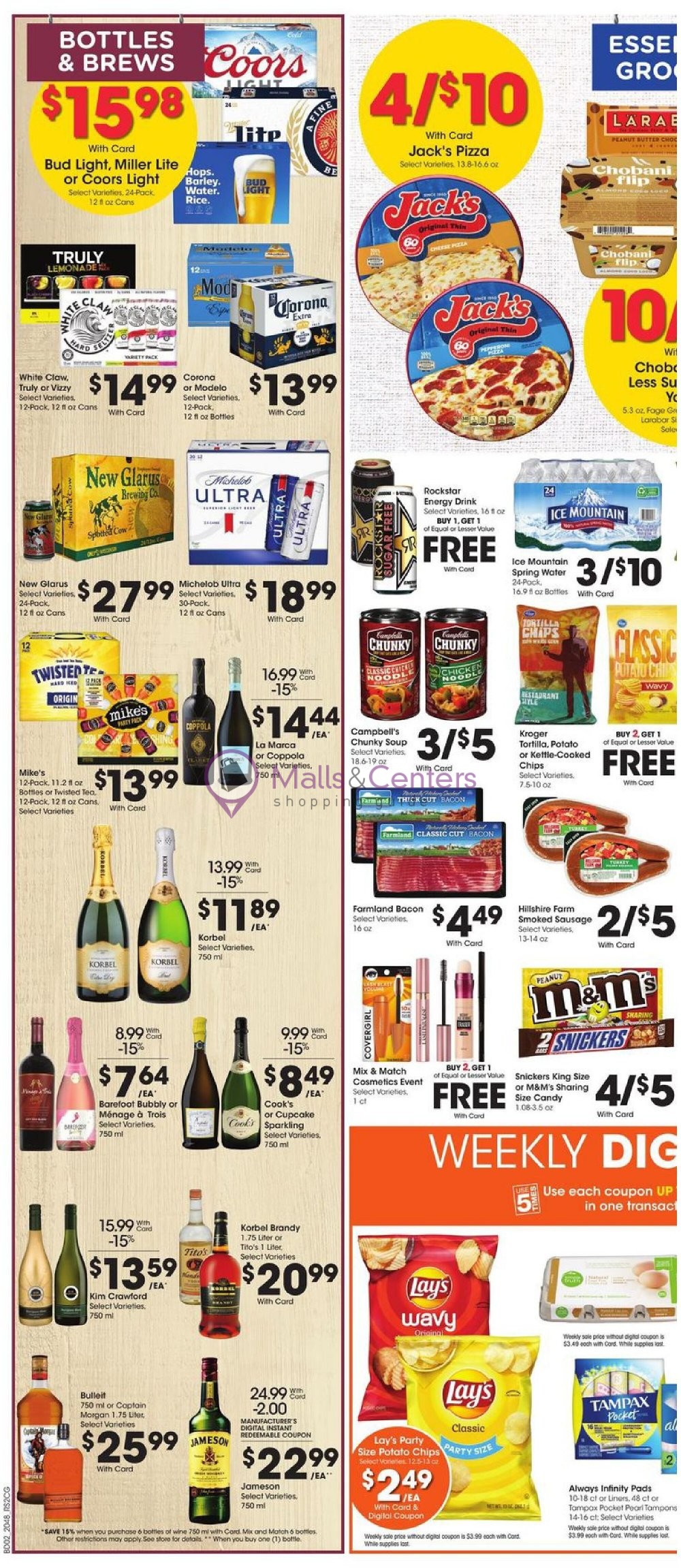 Metro Market Weekly ad valid from 12/30/2020 to 01/05/2021 MallsCenters
