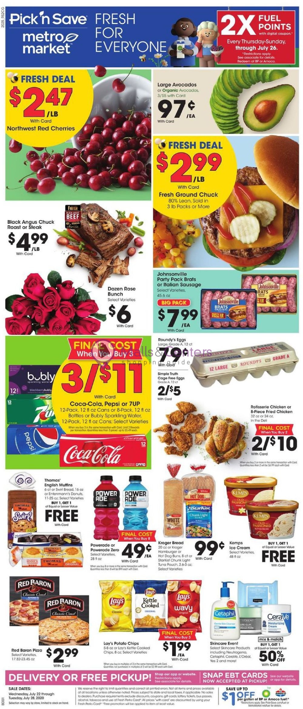 Metro Market Weekly ad valid from 07/22/2020 to 07/28/2020 MallsCenters