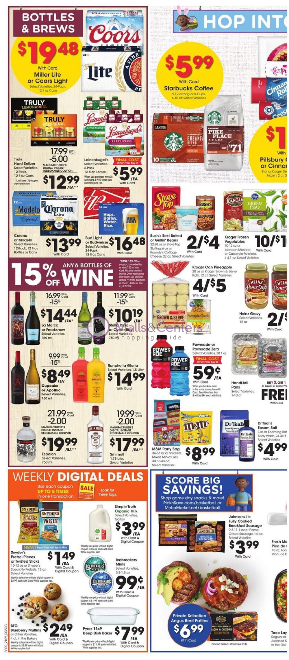 Metro Market Weekly Ad sales & flyers specials MallsCenters