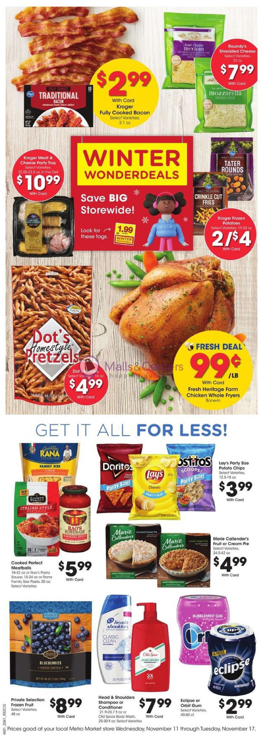 Metro Market Weekly Ad sales & flyers specials MallsCenters