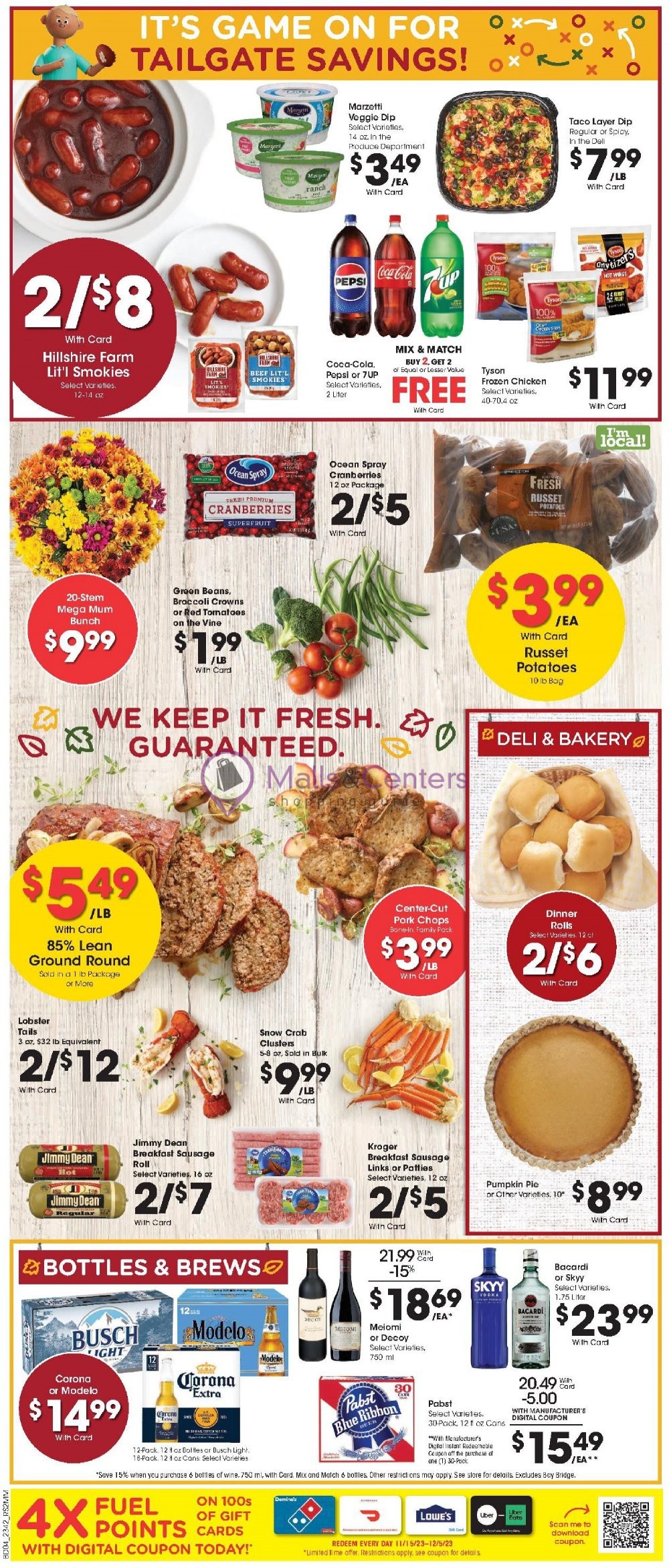 Metro Market Weekly ad valid from 11/15/2023 to 11/23/2023 MallsCenters