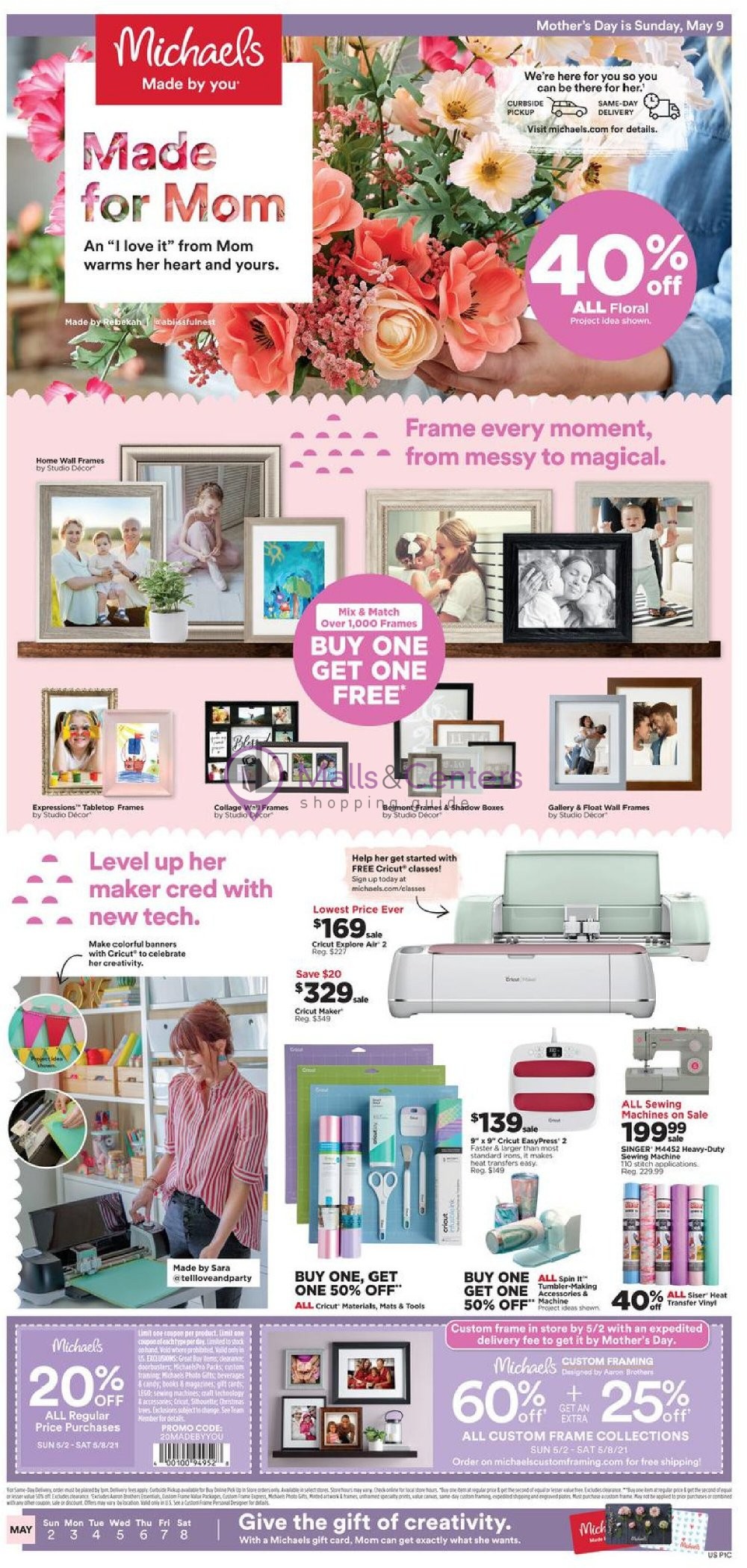 Michaels Weekly Ad sales & flyers specials MallsCenters