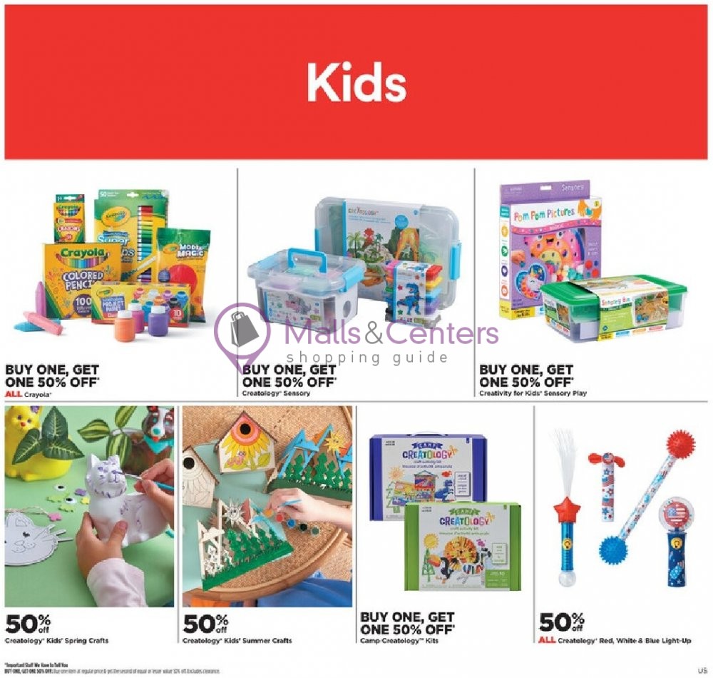 Michaels Weekly ad valid from 06/04/2023 to 06/10/2023 MallsCenters