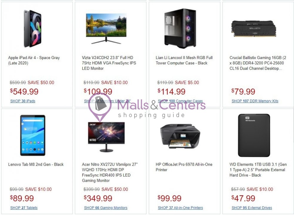 Micro Center Weekly Ad sales & flyers specials MallsCenters