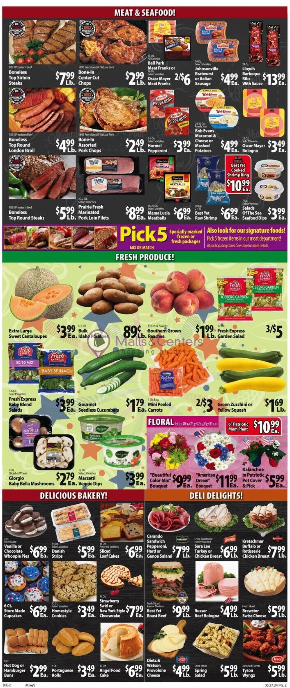 Weekly ad for Mike's Bi-lo valid: 06/27/2024 - 07/03/2024, page 2 Weekly ad for Mike's Bi-lo valid: 06/27/2024 - 07/03/2024, page 2
