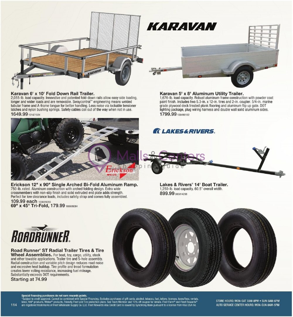 Mills Fleet Farm Weekly Ad sales & flyers specials MallsCenters