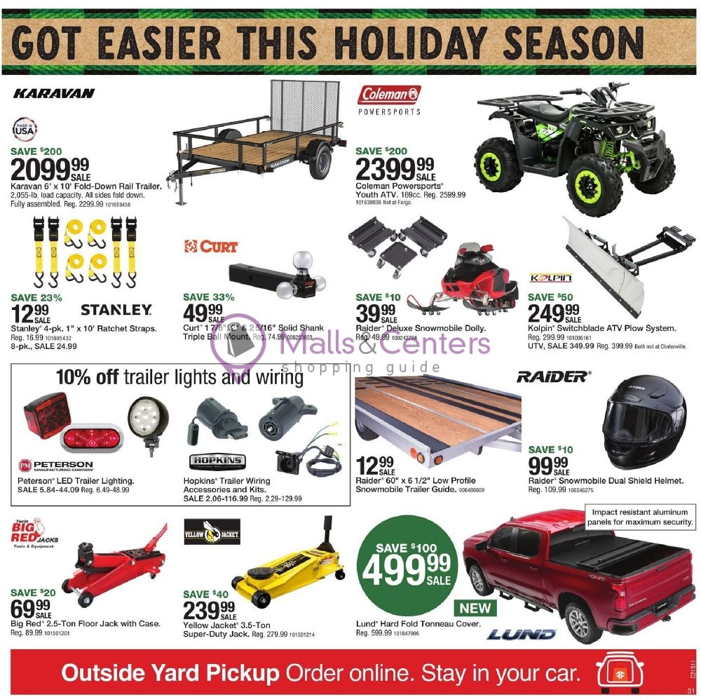 Mills Fleet Farm Weekly Ad sales & flyers specials MallsCenters
