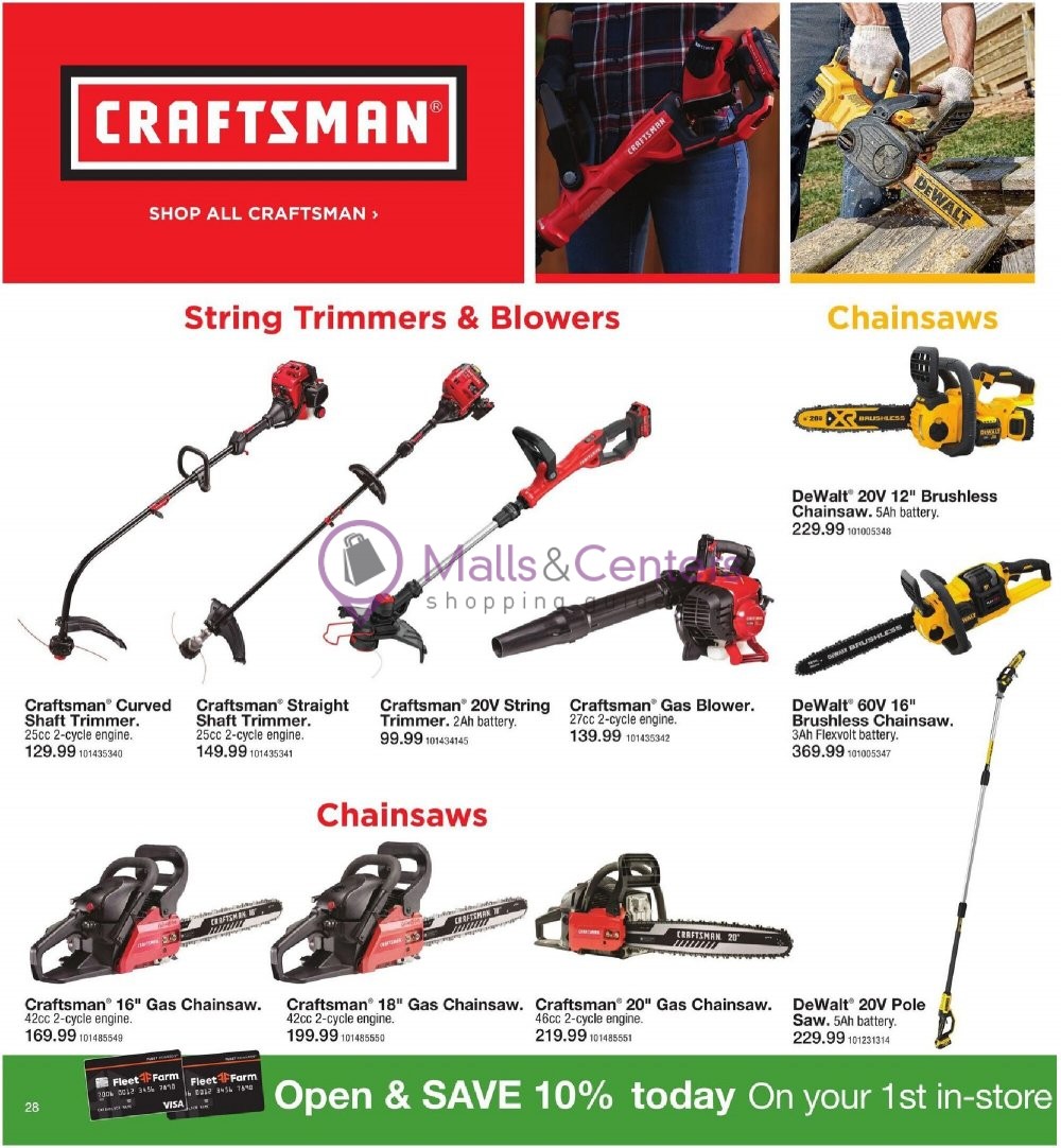 Mills Fleet Farm Weekly Ad sales & flyers specials MallsCenters