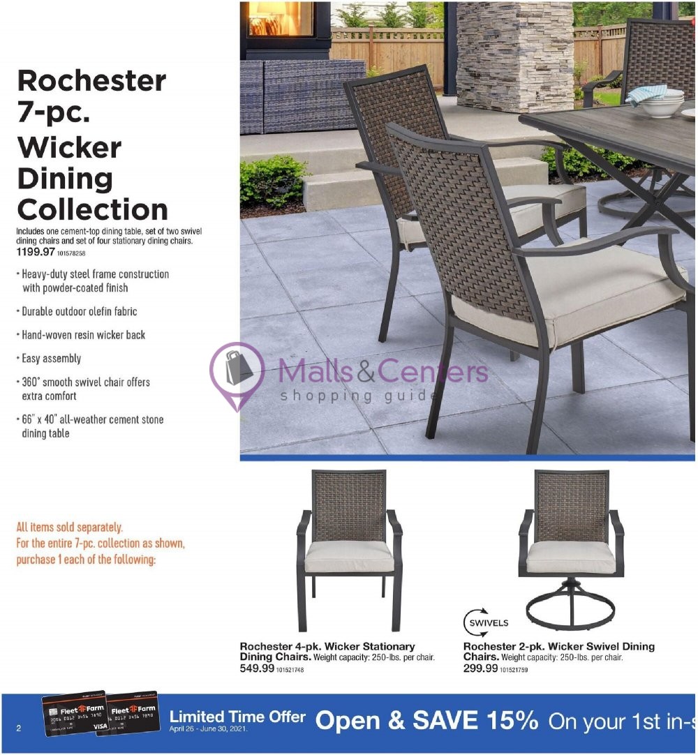 Mills Fleet Farm Weekly Ad sales & flyers specials MallsCenters