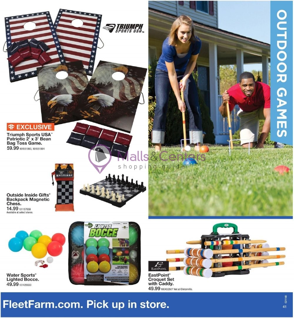 Mills Fleet Farm Weekly Ad sales & flyers specials MallsCenters