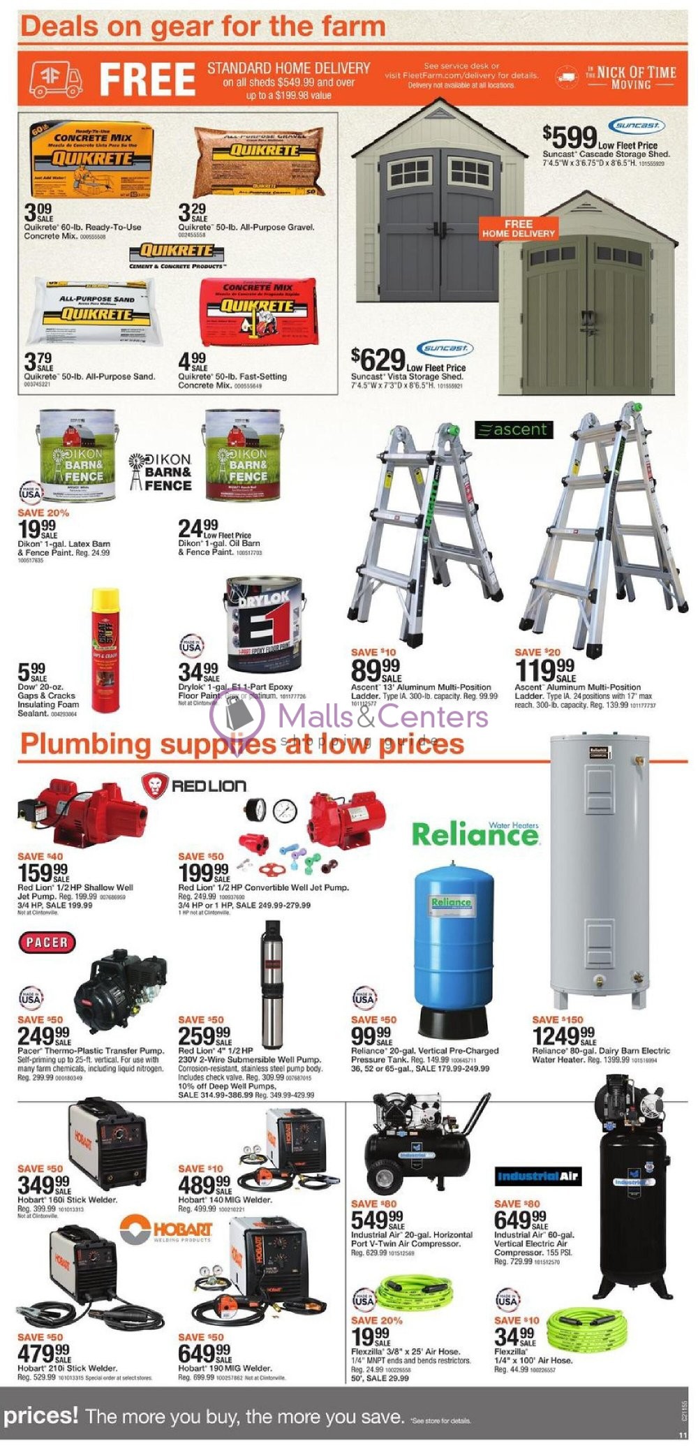 Mills Fleet Farm Weekly Ad sales & flyers specials MallsCenters