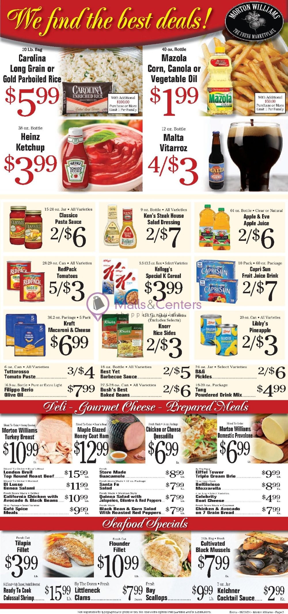Weekly ad for Morton Williams Supermarket valid: 06/21/2024 - 06/27/2024, page 3