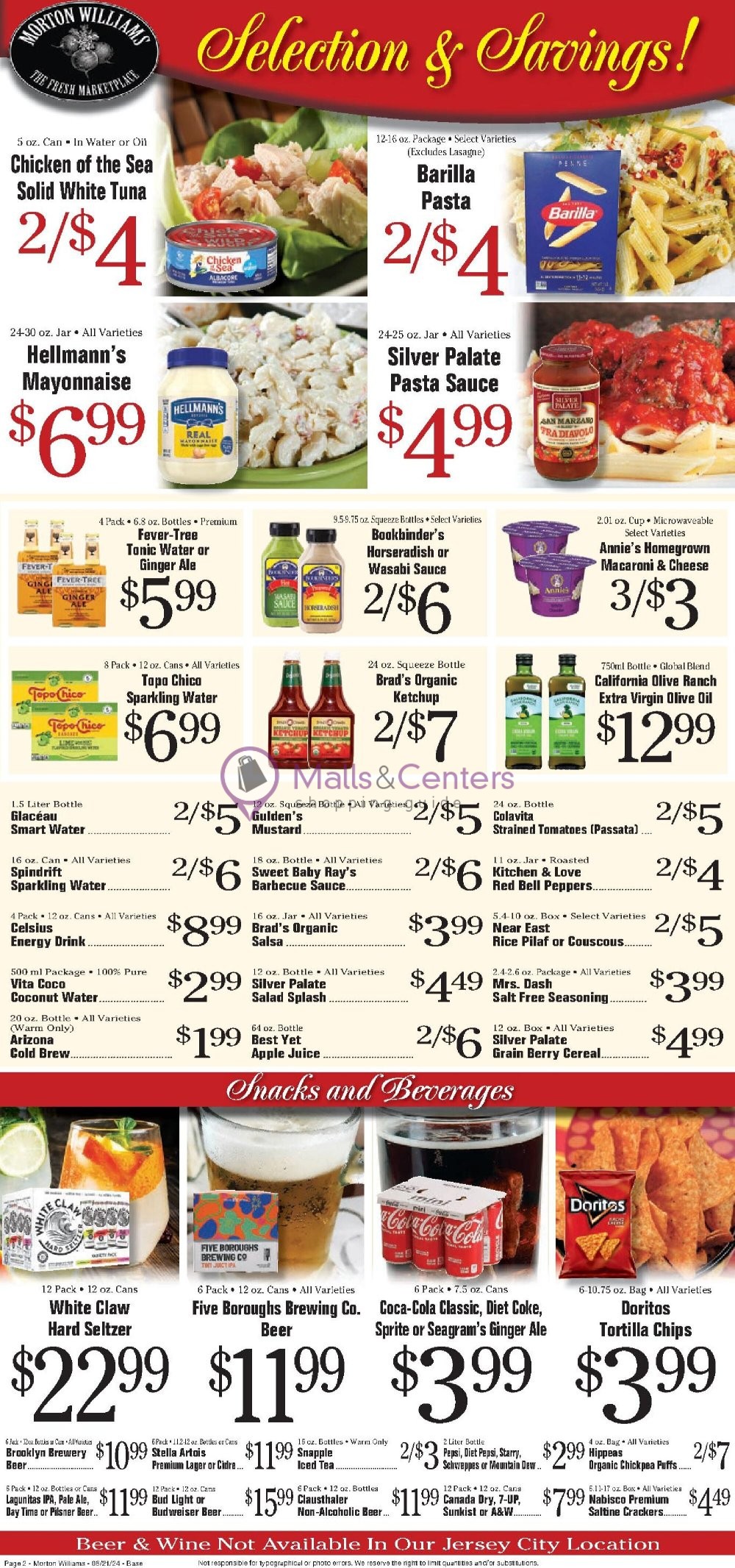 Weekly ad for Morton Williams Supermarket valid: 06/21/2024 - 06/27/2024, page 2
