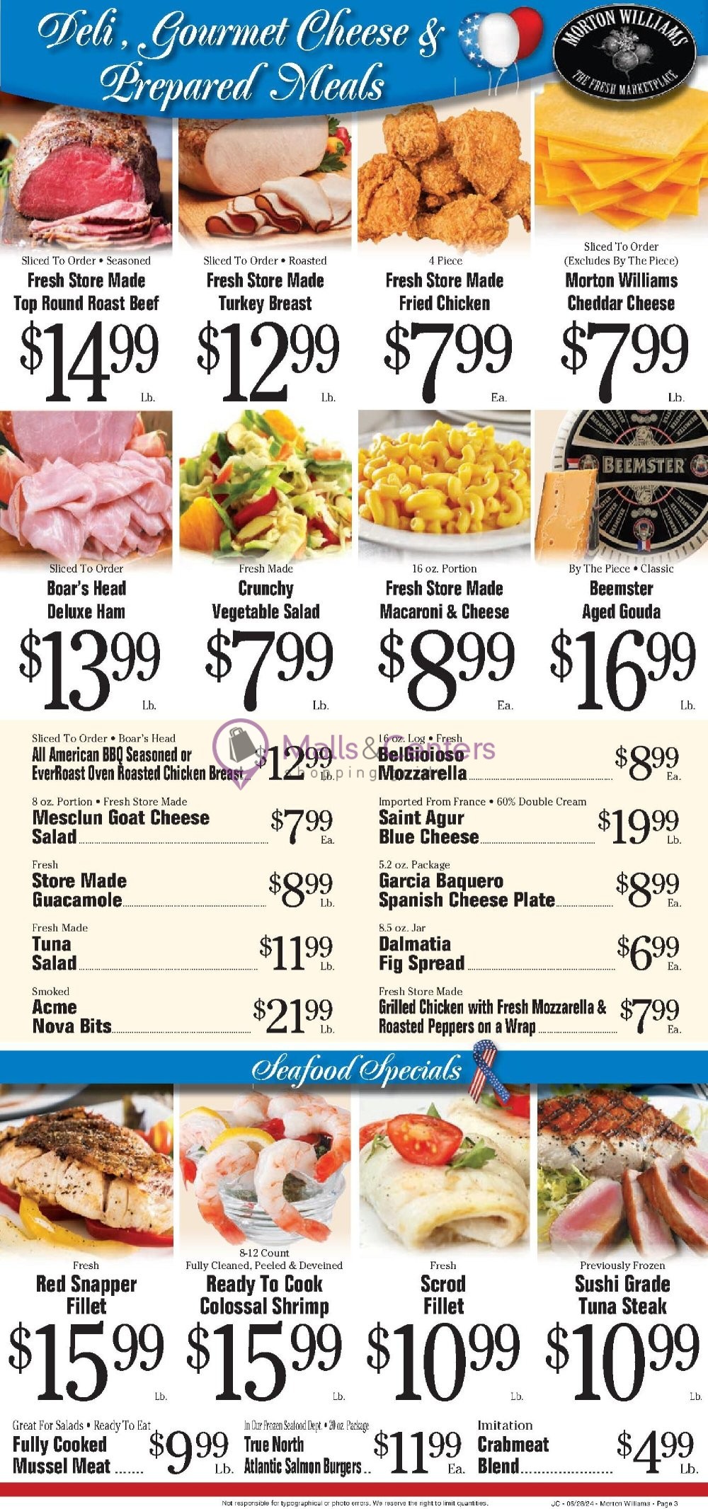 Weekly ad for Morton Williams Supermarket valid: 06/28/2024 - 07/04/2024, page 3