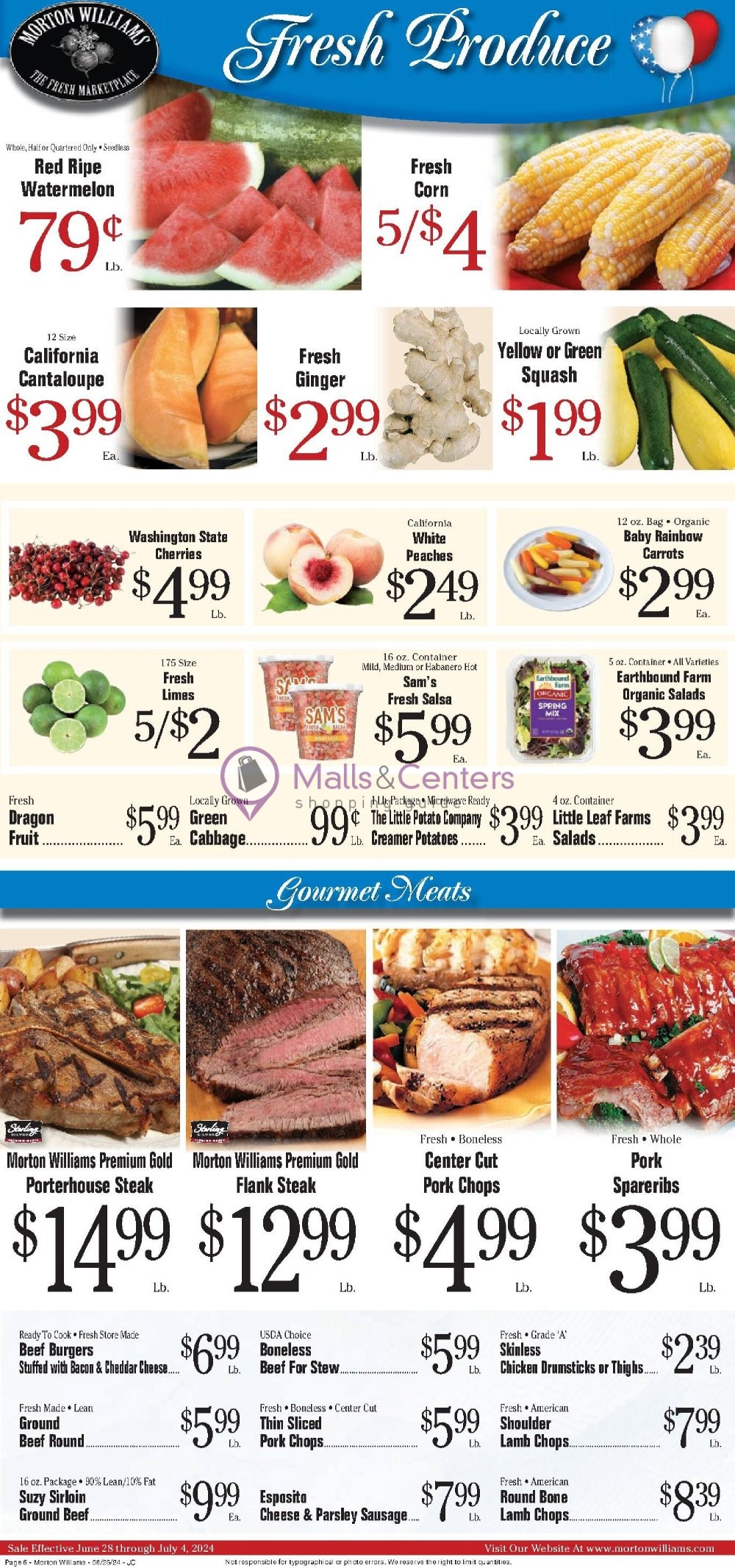 Weekly ad for Morton Williams Supermarket valid: 06/28/2024 - 07/04/2024, page 6