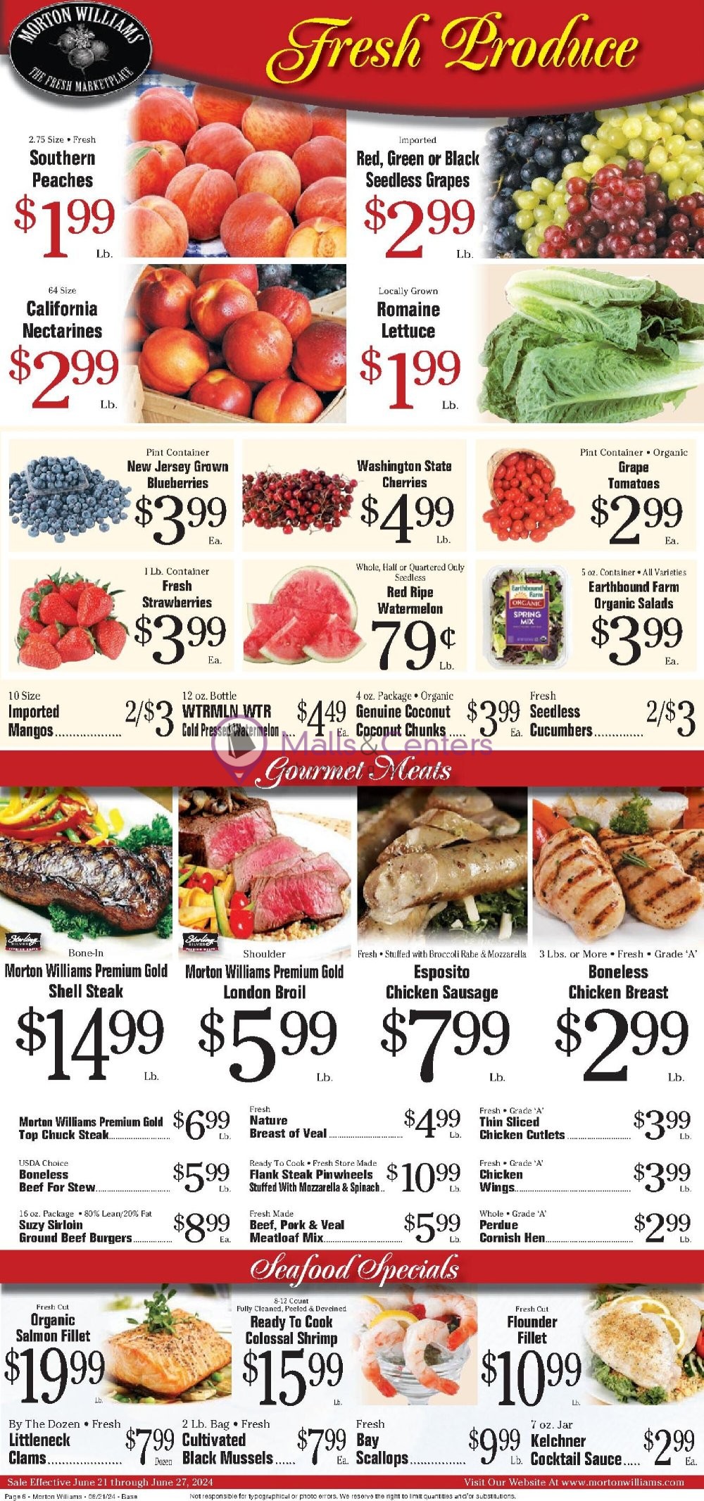 Weekly ad for Morton Williams Supermarket valid: 06/21/2024 - 06/27/2024, page 6