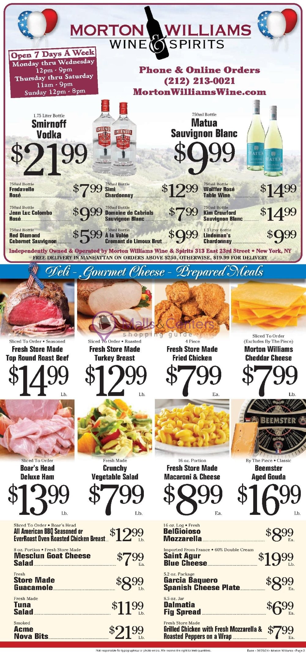 Weekly ad for Morton Williams Supermarket valid: 06/28/2024 - 07/04/2024, page 3