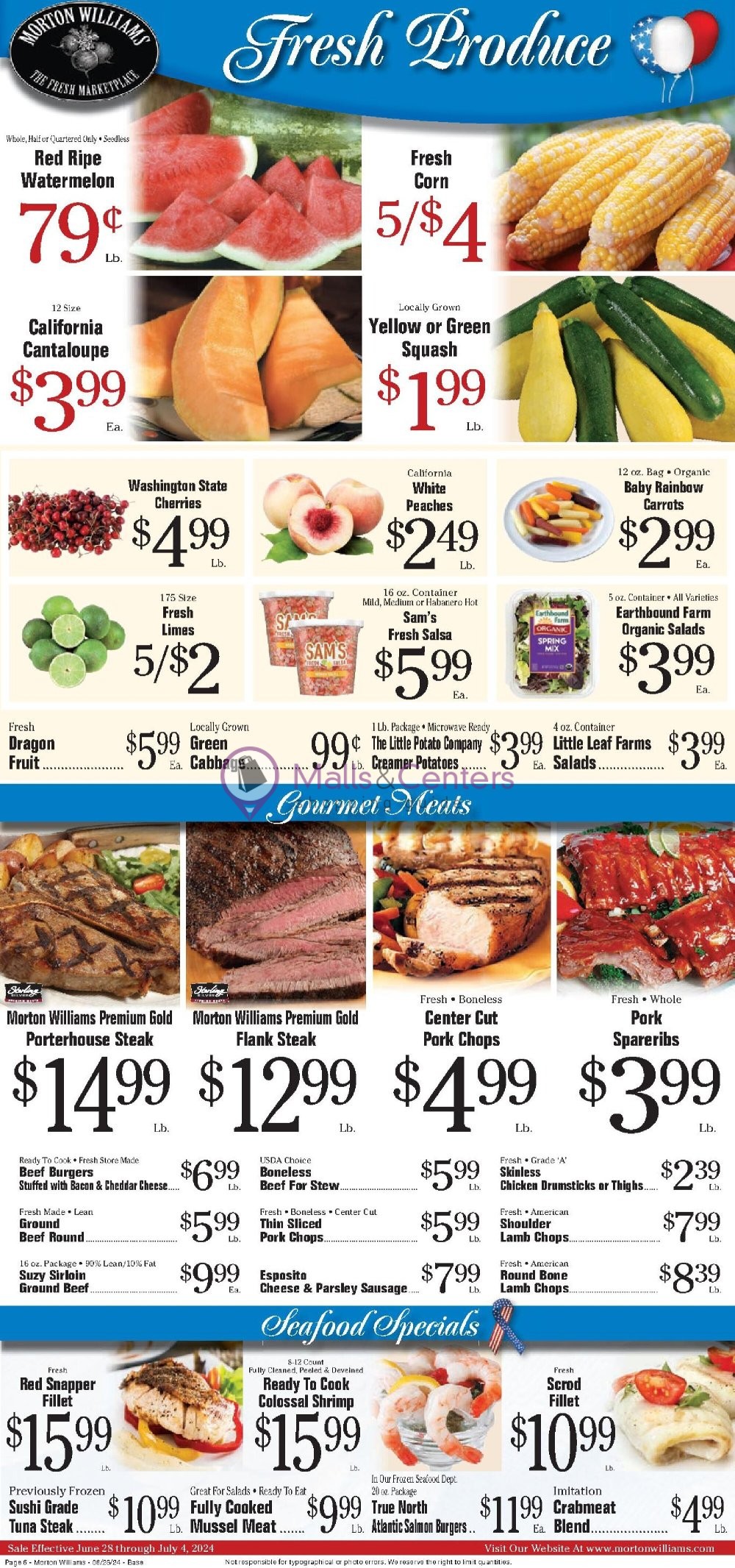 Weekly ad for Morton Williams Supermarket valid: 06/28/2024 - 07/04/2024, page 6
