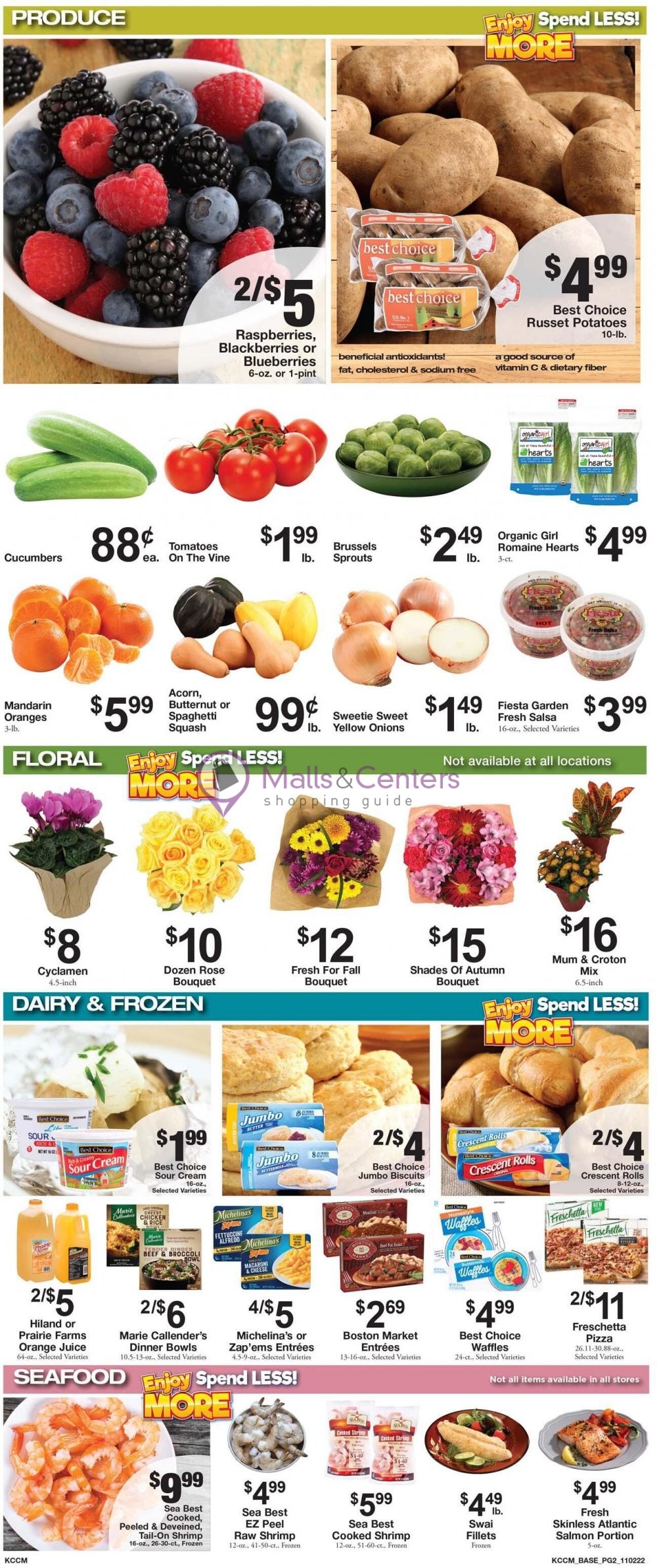 Moser's Foods Weekly ad valid from 11/02/2022 to 11/08/2022 MallsCenters