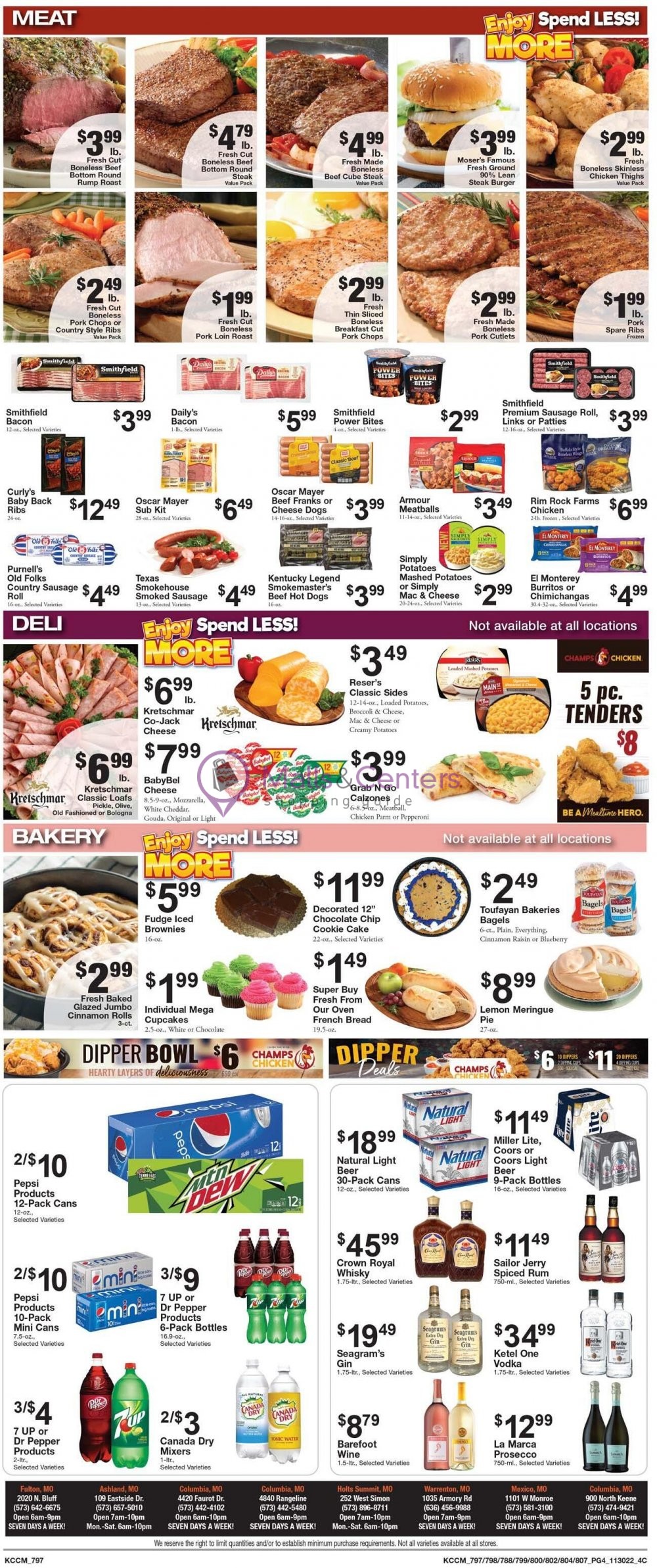 Moser's Foods Weekly ad valid from 11/30/2022 to 12/06/2022 MallsCenters