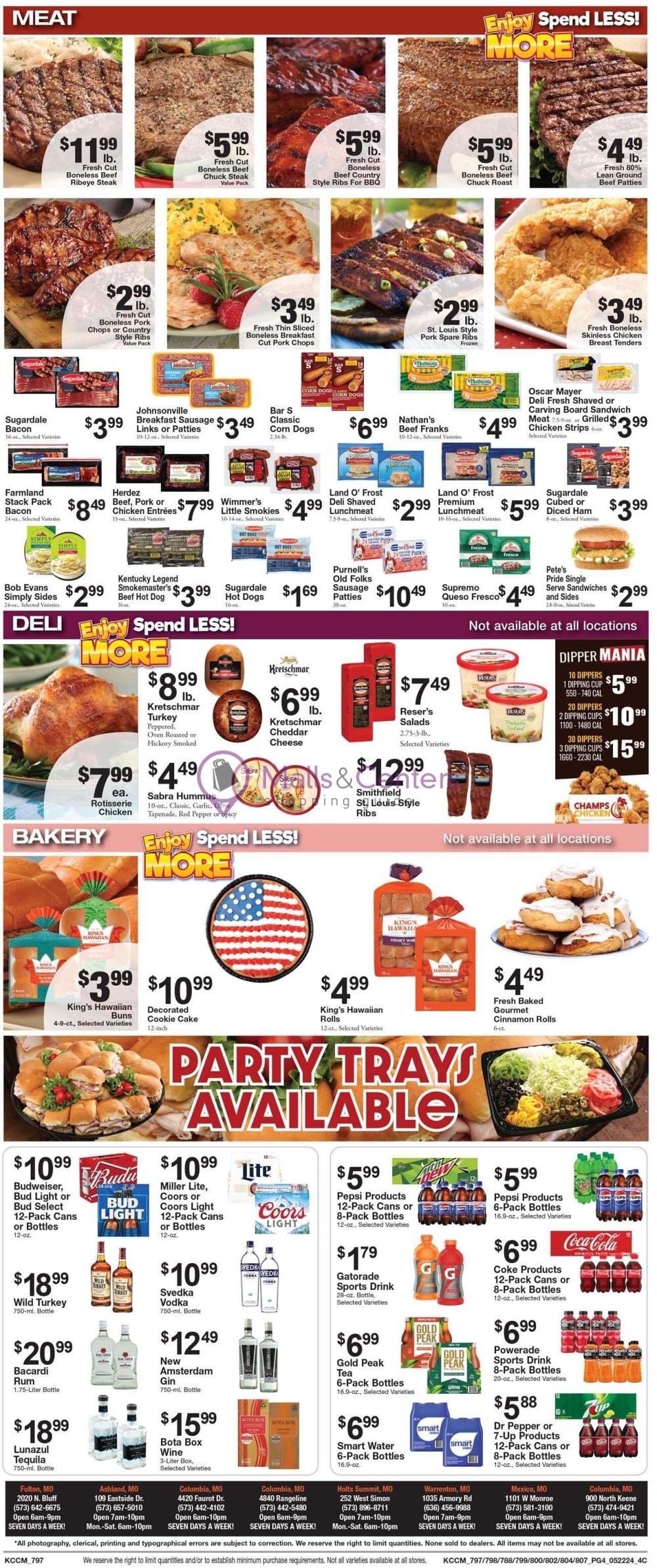 Weekly ad for Moser's Foods valid: 05/22/2024 - 05/28/2024, page 4