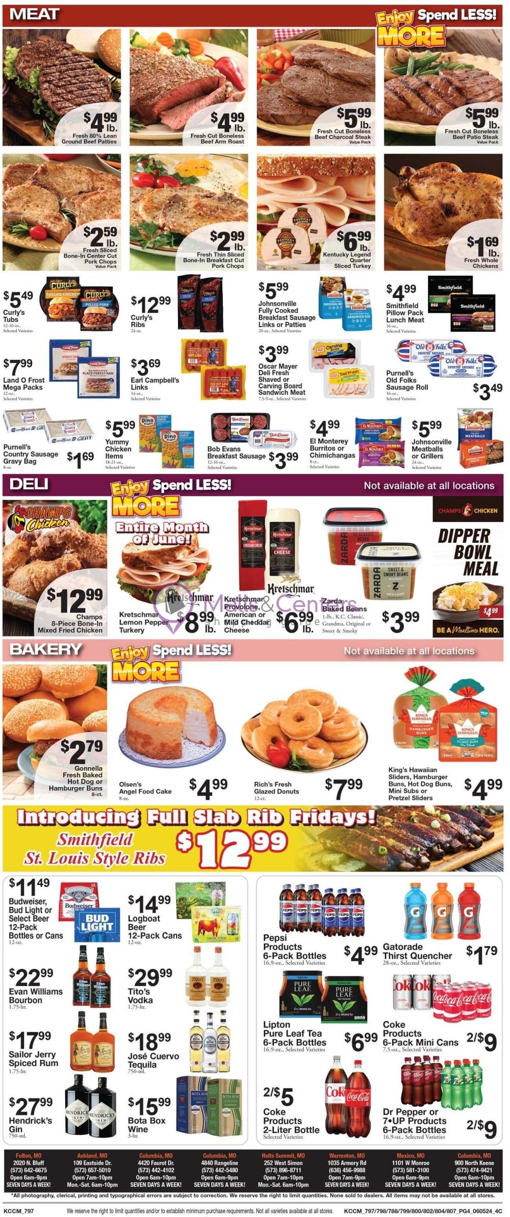 Weekly ad for Moser's Foods valid: 06/05/2024 - 06/11/2024, page 3