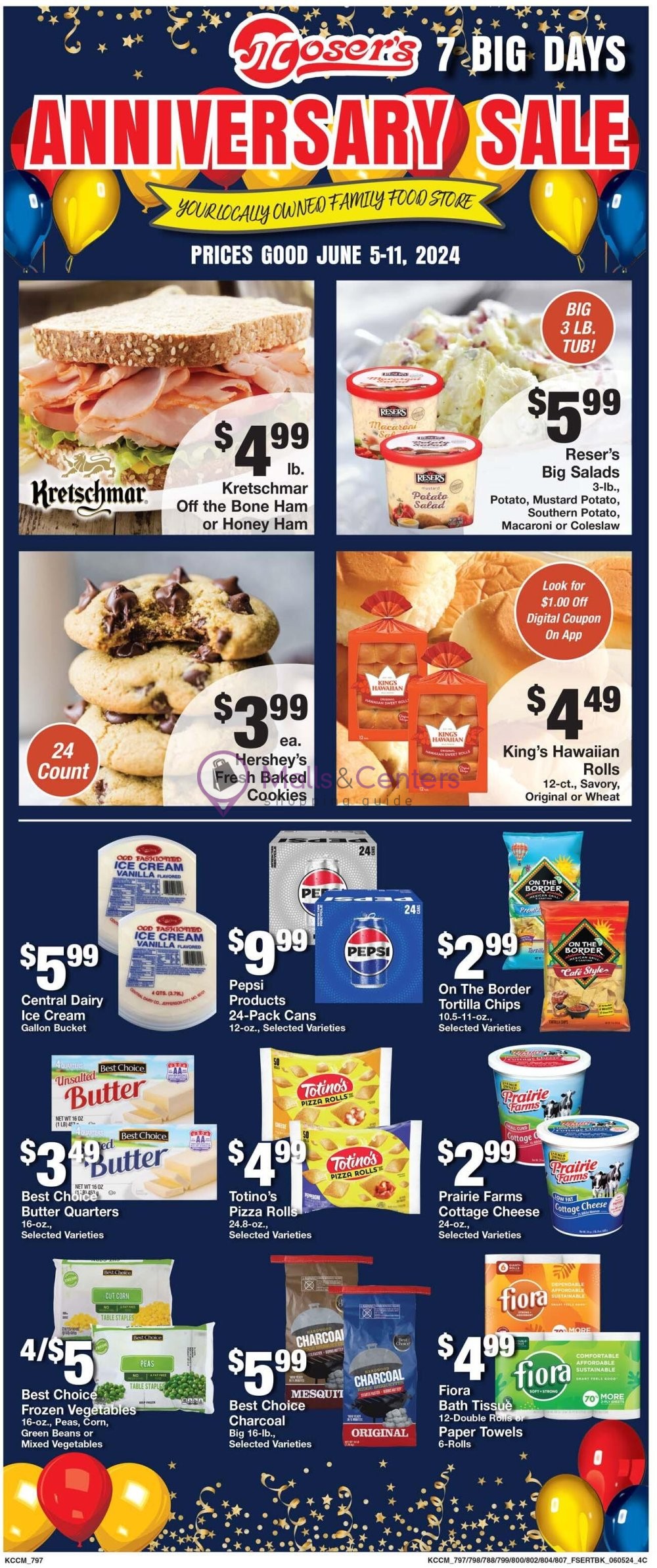 Weekly ad for Moser's Foods valid: 06/05/2024 - 06/11/2024, page 4