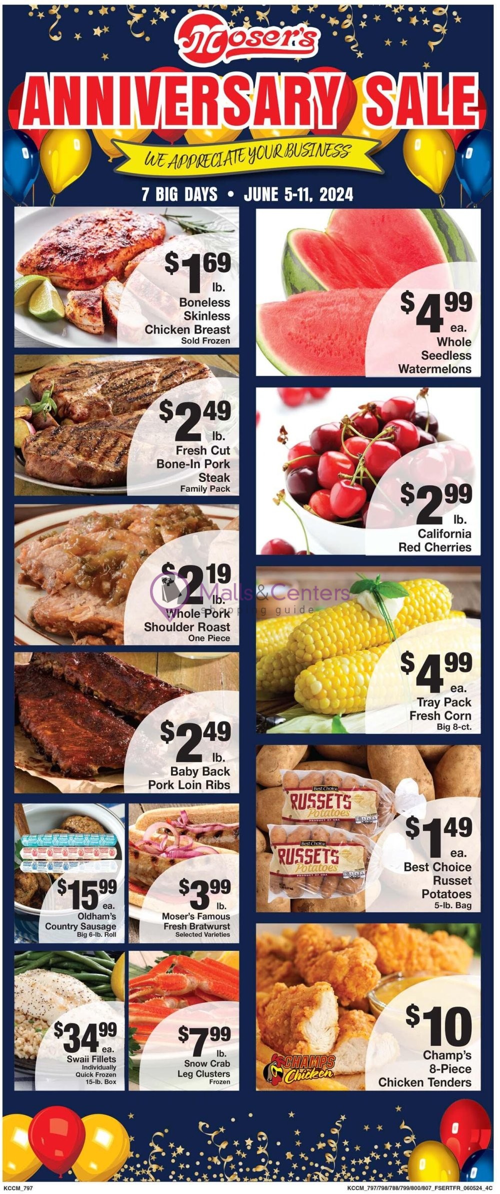 Weekly ad for Moser's Foods valid: 06/05/2024 - 06/11/2024, page 5