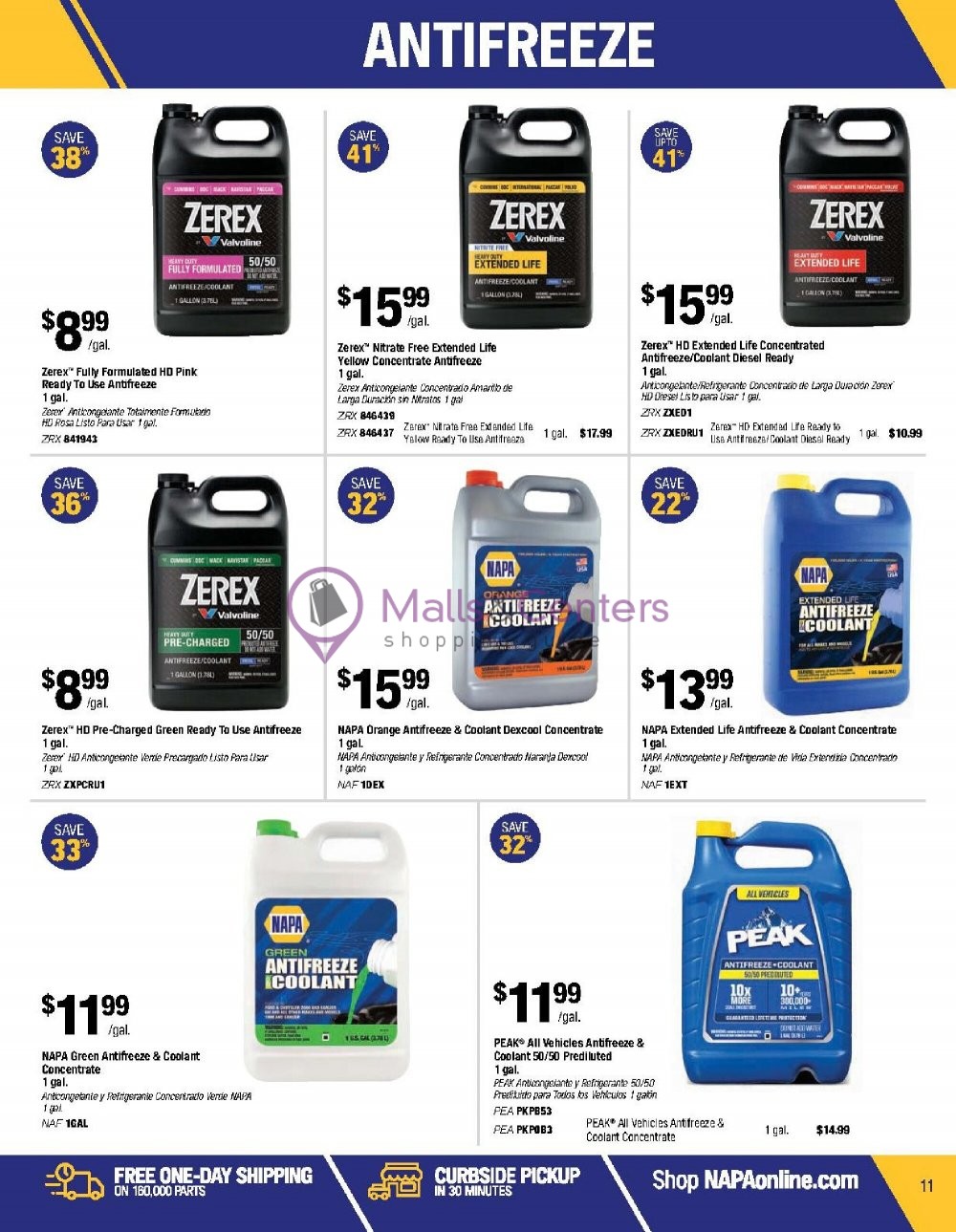 Weekly ad for Napa Auto Parts valid: 06/01/2023 - 06/30/2023, page 11